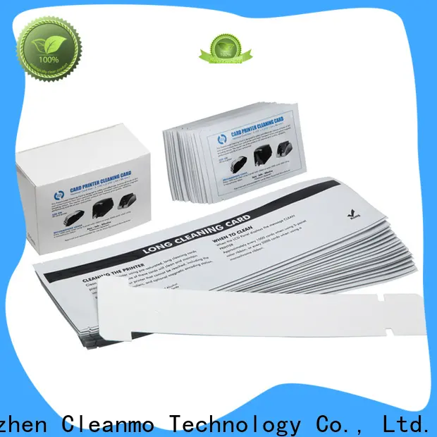 Cleanmo disposable zebra cleaning kit wholesale for Zebra P120i printer 1
