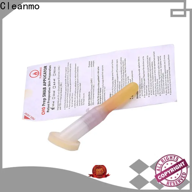 Cleanmo white ABS handle medical applicator supplier for dialysis procedures 1