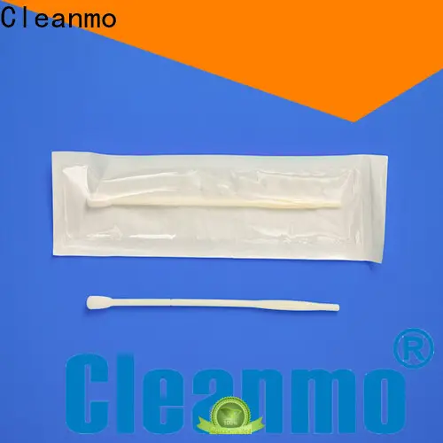 Cleanmo frosted tail of swab handle flocked swab manufacturer for molecular-based assays 1