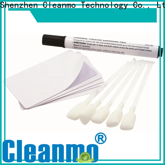 Cleanmo non woven cleaning thermal printer head wholesale for ID card printers 1
