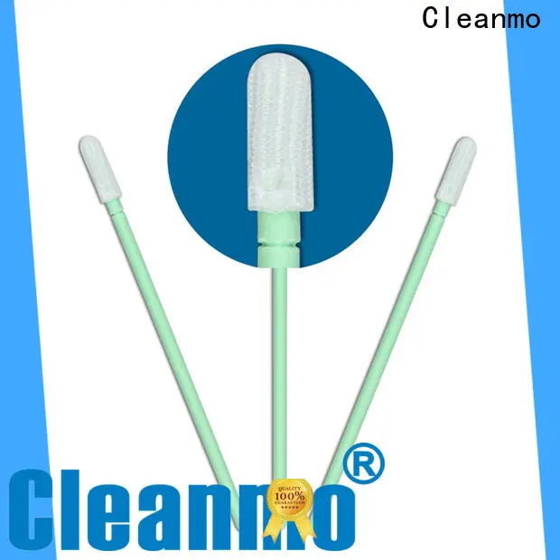Cleanmo high quality knitted polyester swabs factory for printers 1