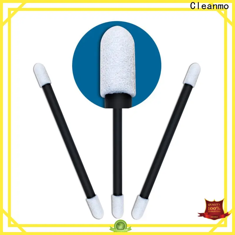 Cleanmo green handle earbud to remove ear wax manufacturer for Micro-mechanical cleaning 1