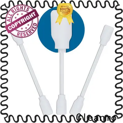 Cleanmo thermal bouded micro swabs supplier for excess materials cleaning 1