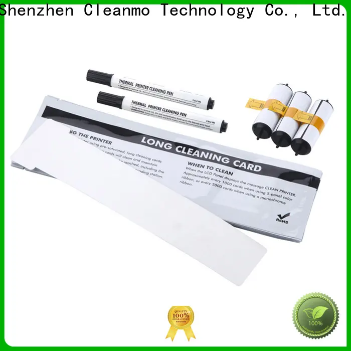 Cleanmo aluminium foil packing printer cleaning sheets supplier for prima printers 1