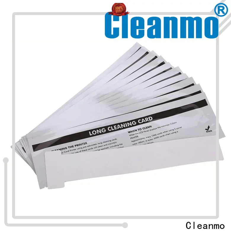 Cleanmo Aluminum Foil printer cleaning supplies wholesale for Evolis printer 1