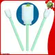Cleanmo green handle polyester swab supplier for excess materials cleaning 1