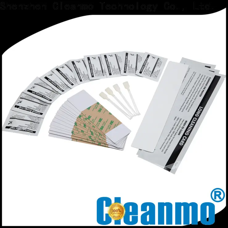 Cleanmo PVC fargo cleaning kit supplier for Fargo card printers 1