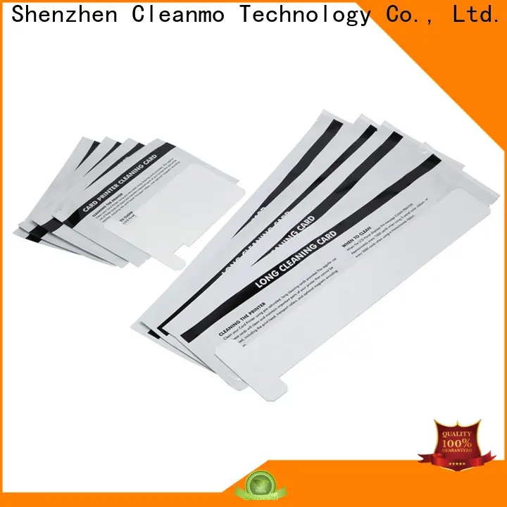 Cleanmo cost effective zebra printer cleaning wholesale for ID card printers2 1