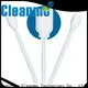Cleanmo green handle chamois swabs factory price for excess materials cleaning 1