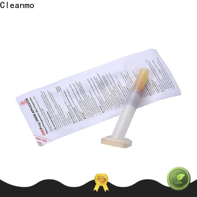Cleanmo convenient medline cotton tipped applicators manufacturer for surgical site cleansing after suturing 1