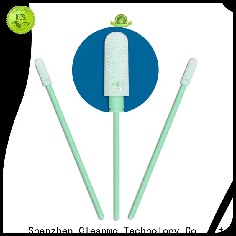 Cleanmo good quality dacron polyester swabs supplier for microscopes 1