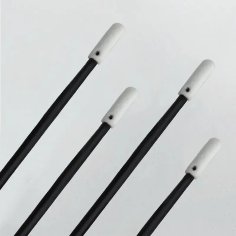 Cleanmo small ropund head dacron swab supplier for general purpose cleaning 8