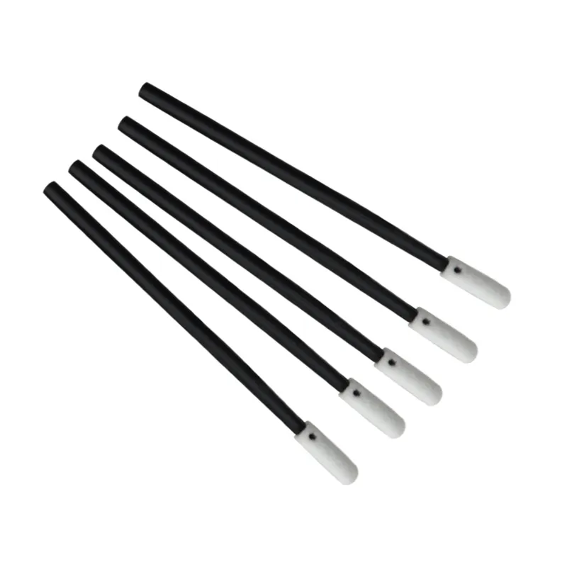 Cleanmo small ropund head dacron swab supplier for general purpose cleaning 5