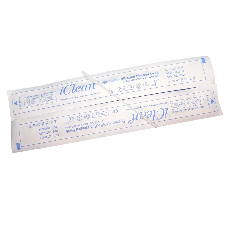 Cleanmo molded break point dna swab test factory for hospital 4