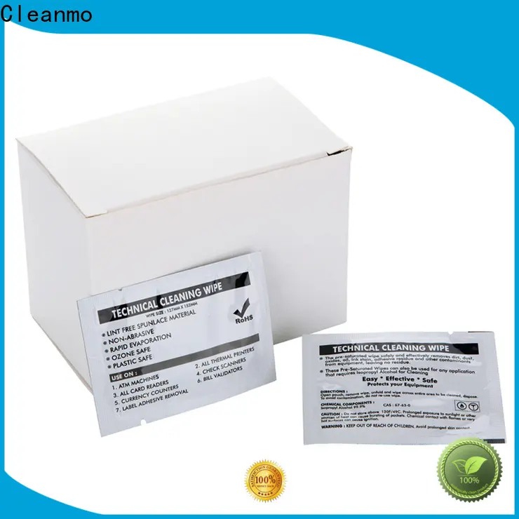Cleanmo Electronic-grade IPA Snap Swab evolis cleaning kits wholesale for Evolis printer1 1