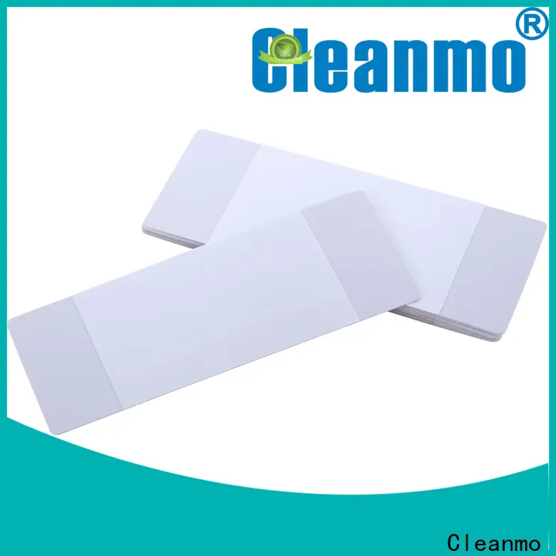 Cleanmo convenient printer cleaning supplies factory price for ID card printers 1