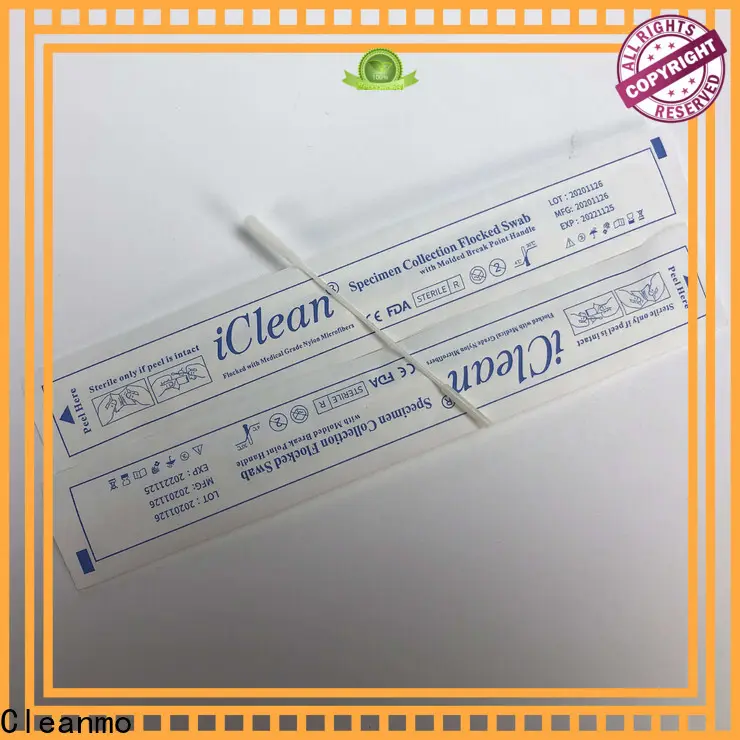 Cleanmo convenient flocked swab wholesale for rapid antigen testing 1
