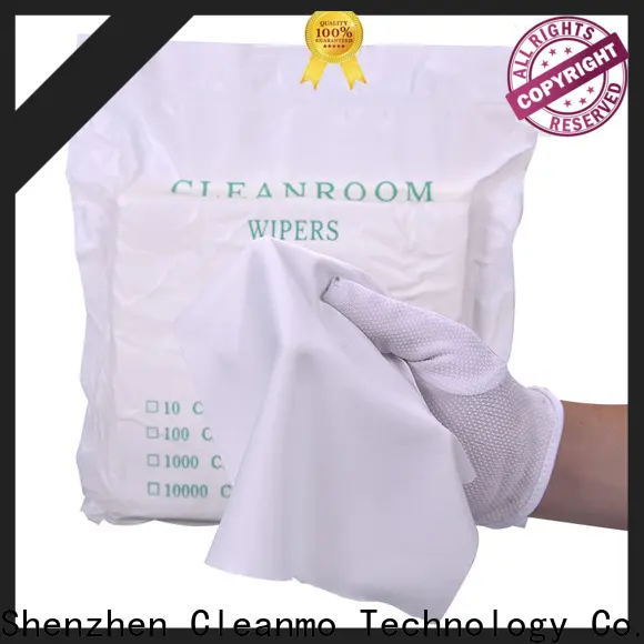 Cleanmo microfiber yarns microfiber cleaning cloth wholesale for medical device products 1