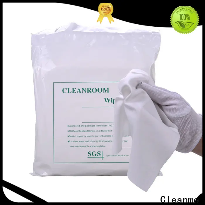 high quality lint free wipes clean room polyester supplier for Stainless Steel Surface 1