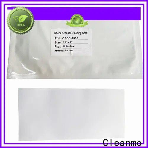 inexpensive check reader cleaning cards manufacturer for scanner cleaning 1
