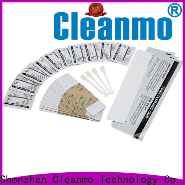 Cleanmo Non Woven printhead cleaner factory price for Fargo card printers 1