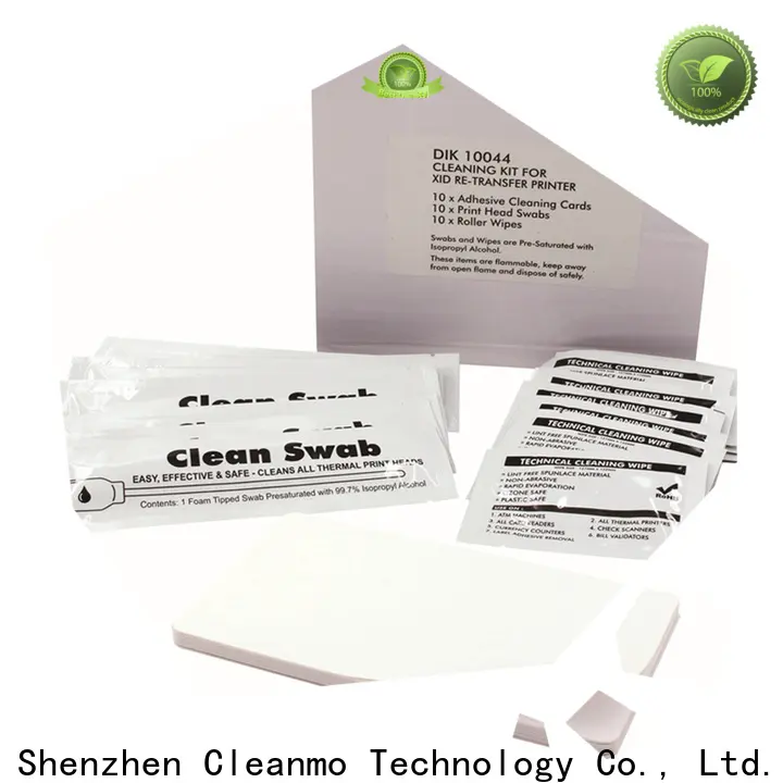 Cleanmo PVC inkjet cleaning solution supplier for card printer 1