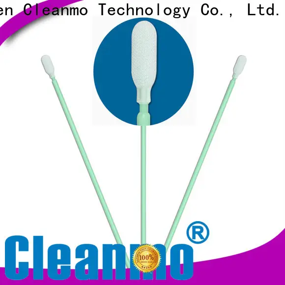 Cleanmo good quality polypropylene polyester swab supplier for optical sensors 1