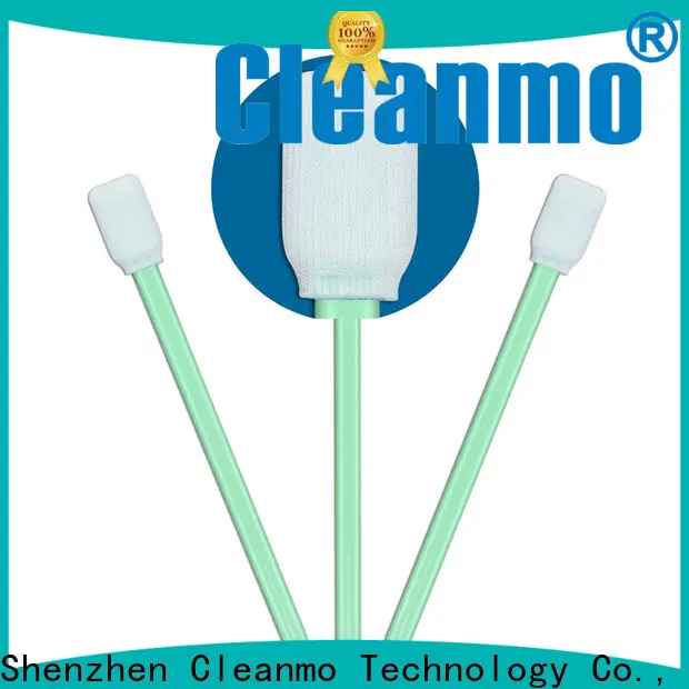 Cleanmo high quality Cleanroom polyester swab supplier for optical sensors 1