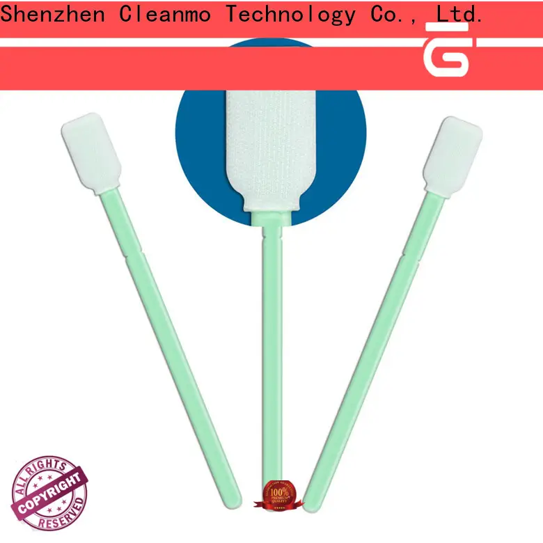 high quality Cleanroom dacron swabs excellent chemical resistance supplier for printers 1