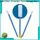 high quality long stem cotton swabs ESD-safe Polypropylene handle factory price for Micro-mechanical cleaning 1