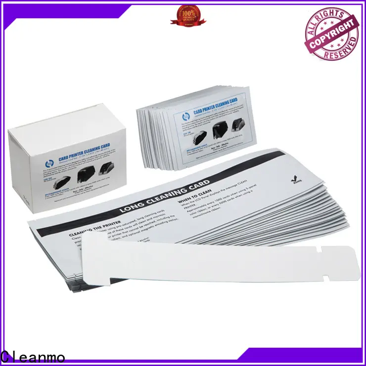 durable zebra cleaners blending spunlace supplier for ID card printers 1