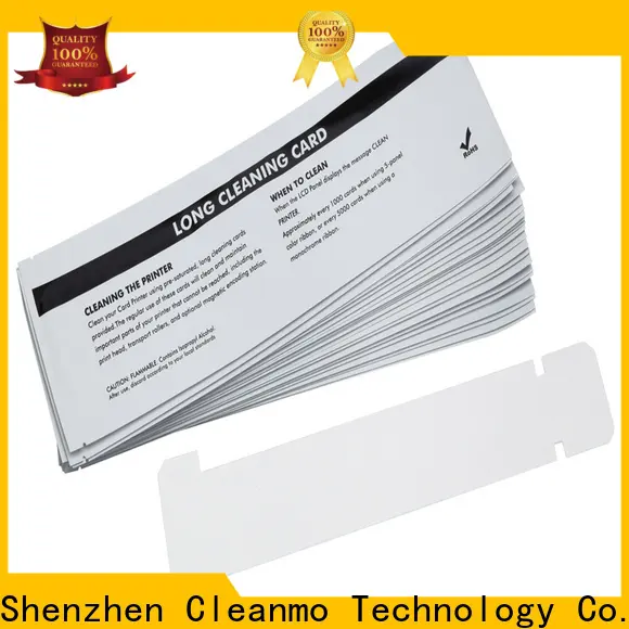 Cleanmo disposable zebra cleaning kit manufacturer for ID card printers1 1
