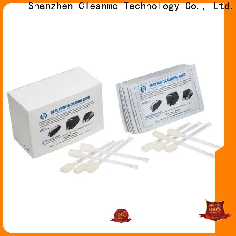 disposable zebra cleaning kit Aluminum foil packing factory for ID card printers 1