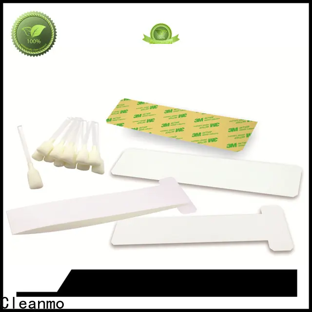 disposable zebra cleaning kit blending spunlace supplier for Zebra P120i printer 1