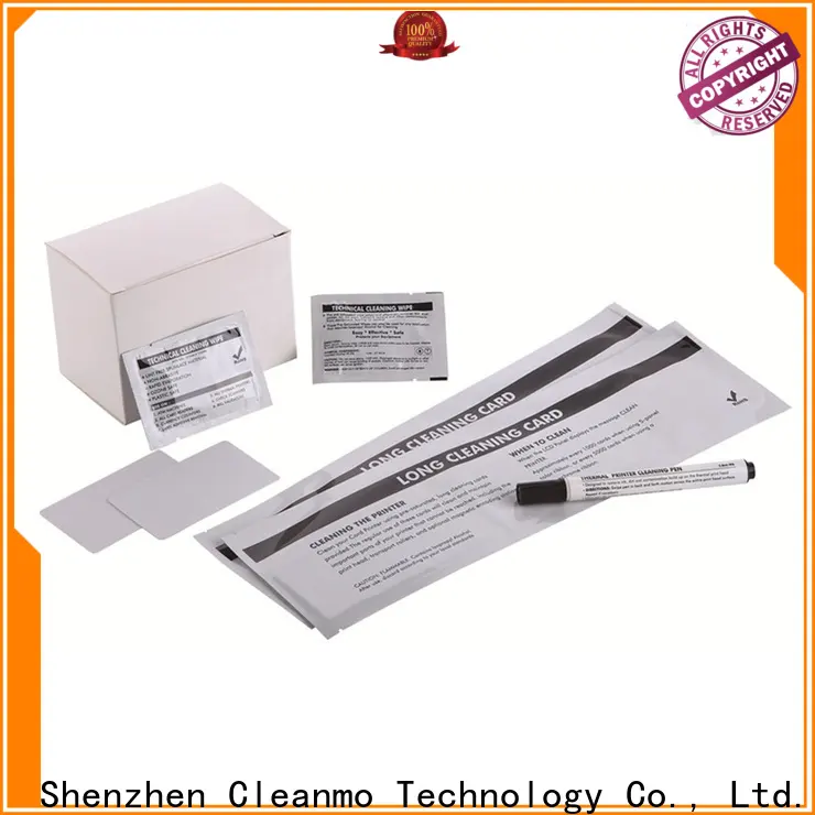 Cleanmo cost-effective evolis cleaning kits factory price for ID card printers 1