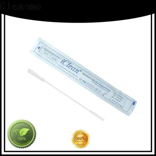 Cleanmo Nylon Fiber head flocked swab manufacturer for cytology testing 1