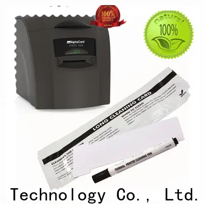 Cleanmo good quality AlphaCard Short T Cleaning Cards wholesale for AlphaCard PRO 100 Printer 1
