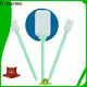Cleanmo compatible sterile polyester swabs manufacturer for optical sensors 1