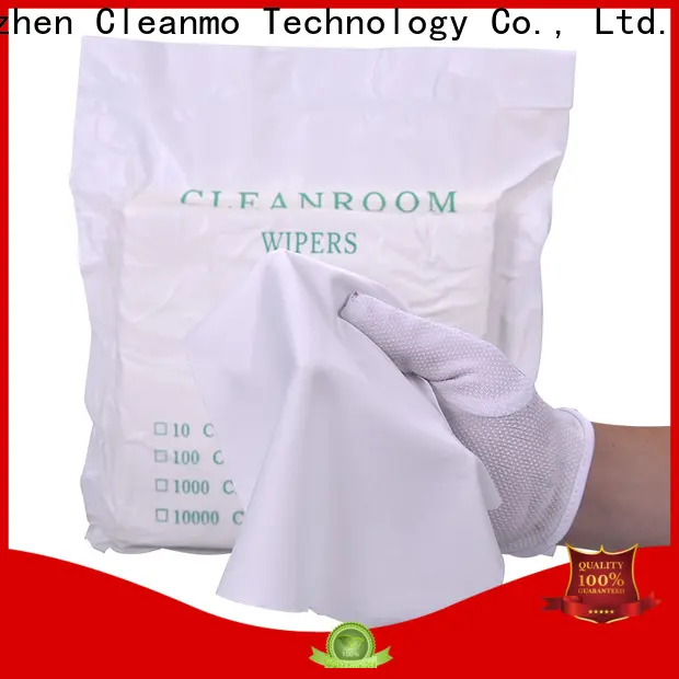 Cleanmo microfiber yarns microfiber wipe supplier for medical device products 1