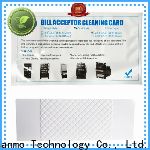 safe bill acceptor cleaning card flocked fabric wholesale for readers 1