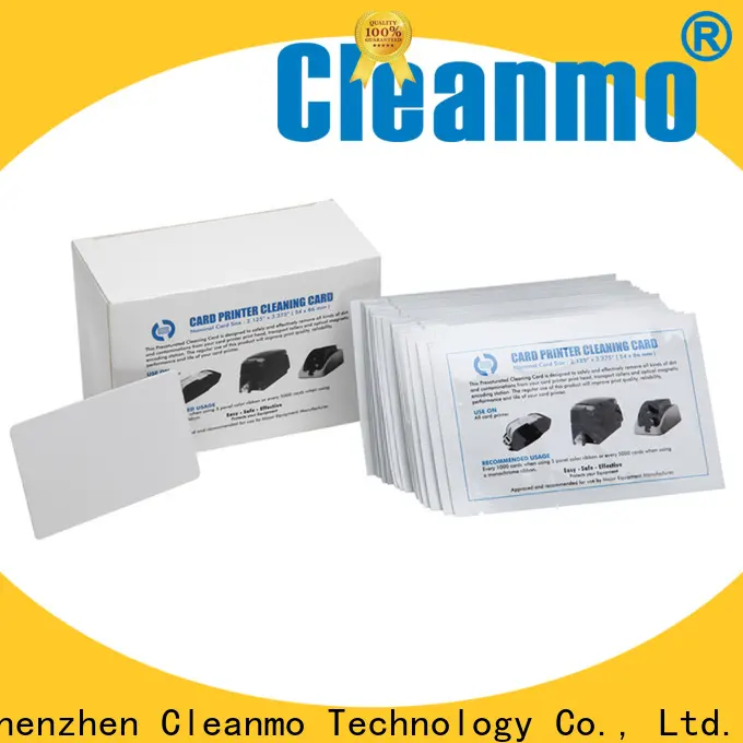 easy handling waffle cleaning cards plastic core manufacturer for ATM machines 1