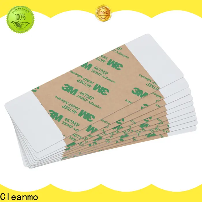 Cleanmo high tack pressure sensitive adhesive printer cleaning solution wholesale for ImageCard Select 1