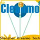 Cleanmo double-layer knitted polyester sterile polyester swabs manufacturer for microscopes 1