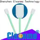 cost-effective optical cotton swab double layers of microfiber fabric supplier for Micro-mechanical cleaning 1