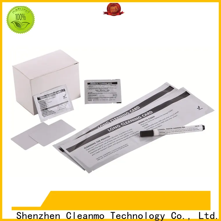 Cleanmo high quality printer cleaning supplies wholesale for ID card printers 1
