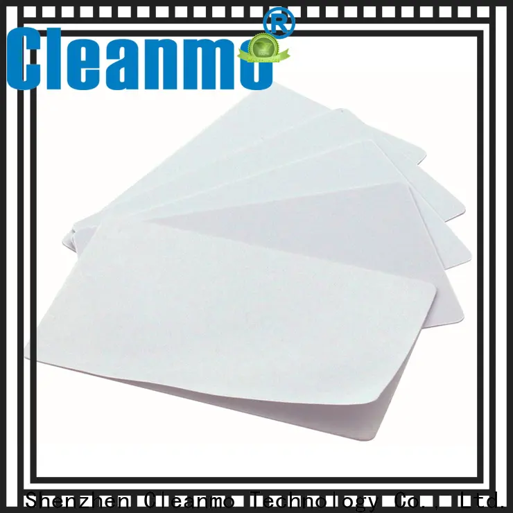 Cleanmo High and LowTack Double Coated Tape printer cleaning supplies factory price for Evolis printer 1