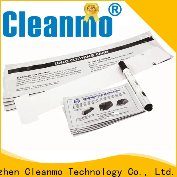 Cleanmo Aluminum foil packing solvent cleaning swabs supplier for Javelin J360i printers 1