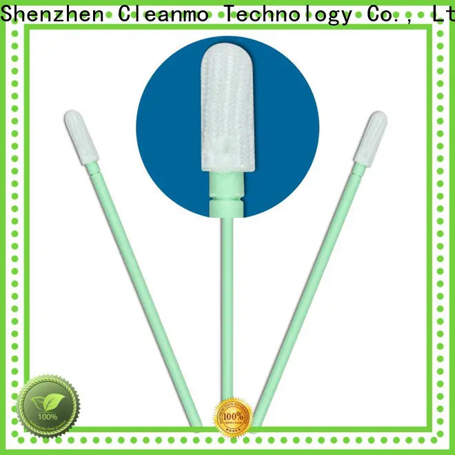 Cleanmo excellent chemical resistance toothette oral swabs supplier for microscopes 1
