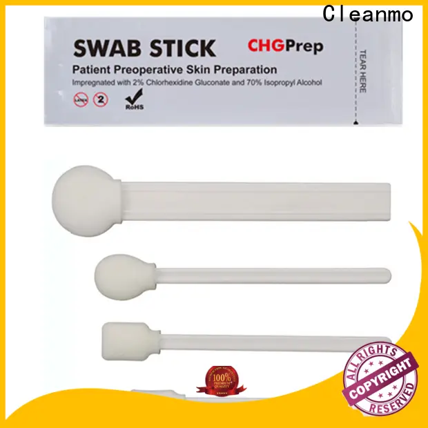 good quality anti bacterial swabs Polypropylene handle with 2% chlorhexidine gluconate supplier for Dialysis procedures 1