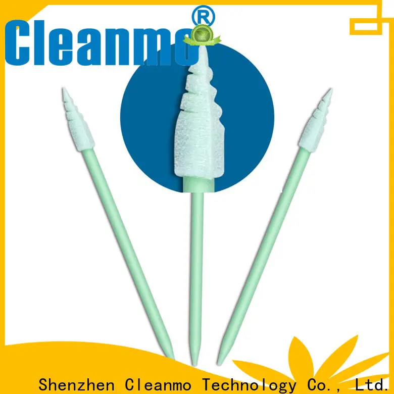 cost-effective industrial foam swabs small ropund head supplier for Micro-mechanical cleaning 1
